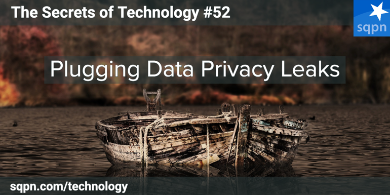 Plugging Data Privacy Leaks