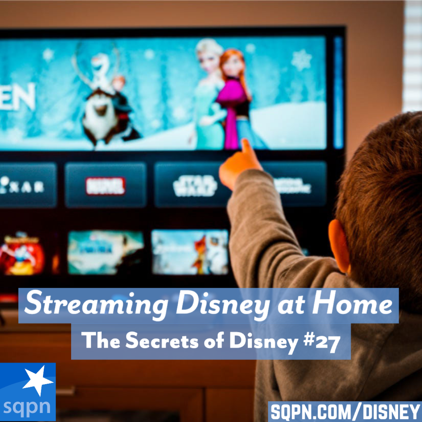 Streaming Disney at Home