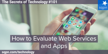 How to Evaluate Web Services and Apps