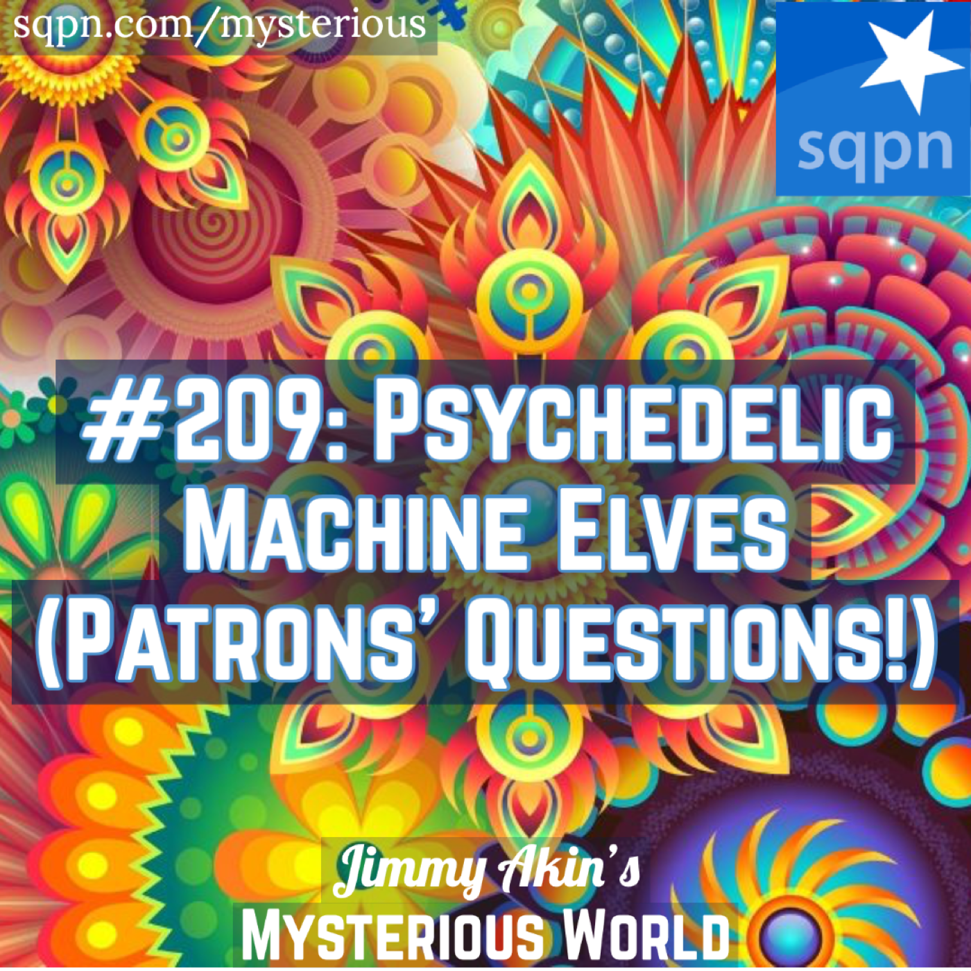 Psychedelic Machine Elves, Bible Code, Bilocation, Twin Souls, Pagan Gods, and More Patrons’ Questions - podcast episode cover