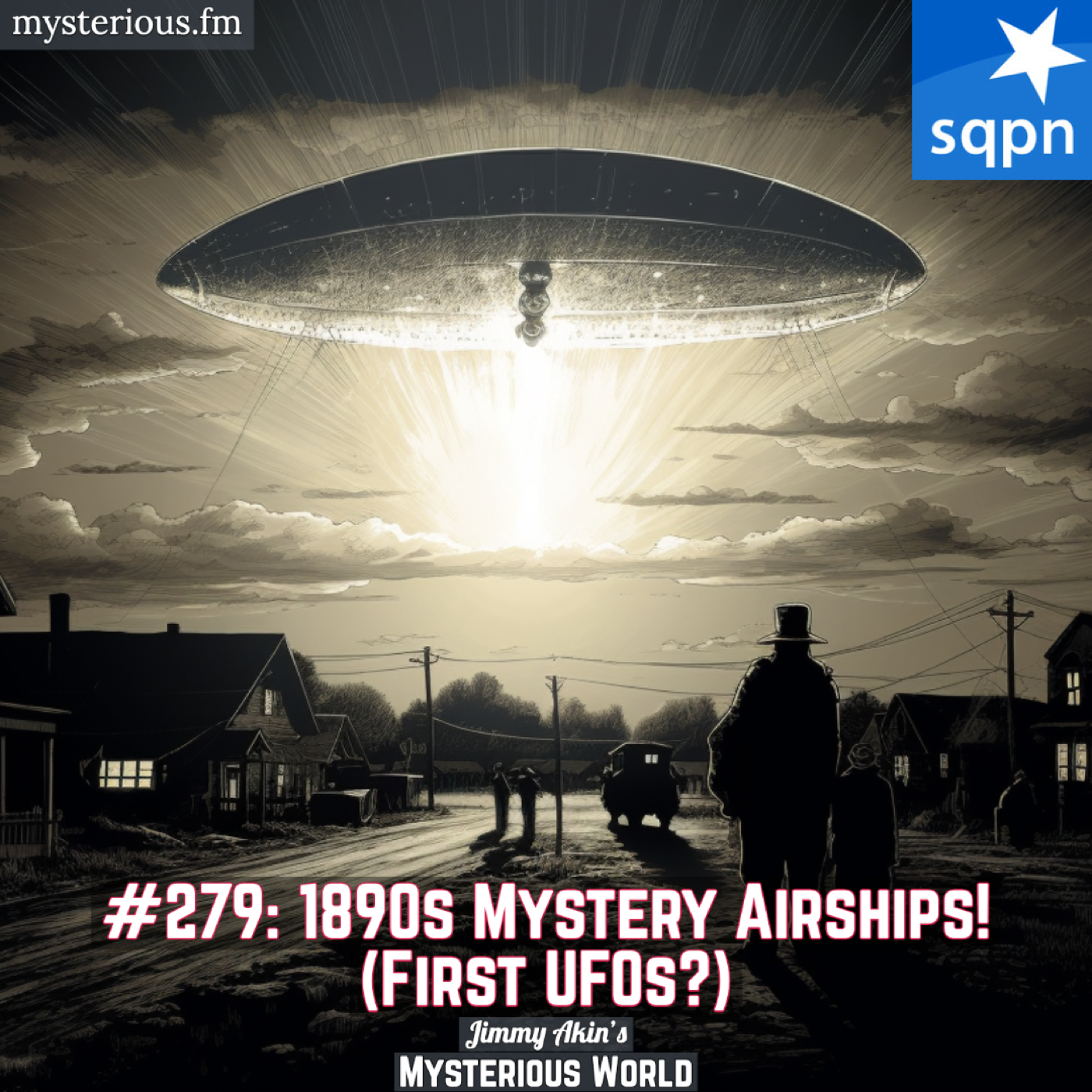 Airship Mystery of 1896 and 1897 (Mystery Airships, Phantom Airships, Ghost Airships, UFOs)