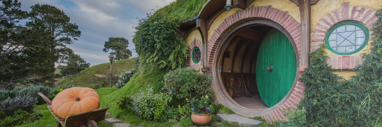 A hobbit hole