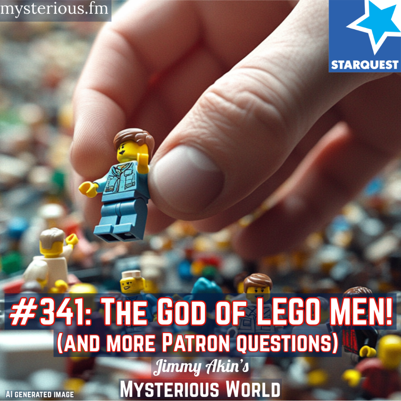 The God of LEGO Men! (And More Patrons Questions) - podcast episode cover