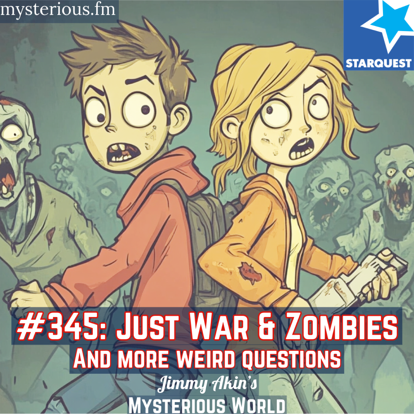 Just War Zombie Apocalypses? (and more Weird Questions) - podcast episode cover