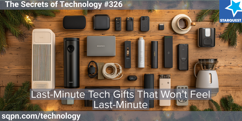 Last-Minute Tech Gifts That Won’t Feel Last-Minute