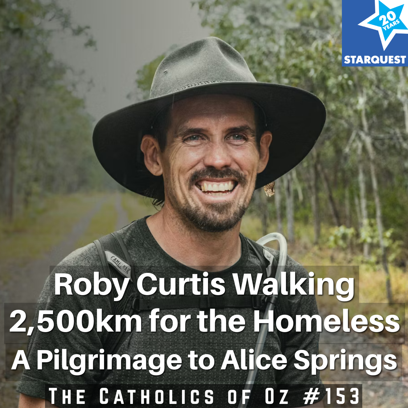 Roby Curtis Walking 2,500km for the Homeless episode artwork