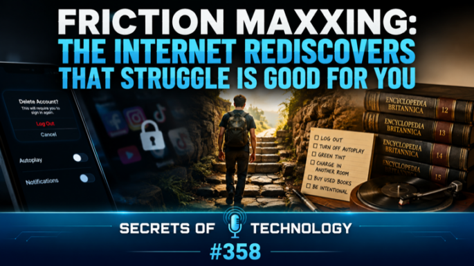 Friction Maxxing: The Internet Rediscovers That Struggle Is Good for You