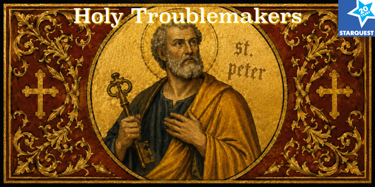 St. Peter: The Rock Who Cracked and Held