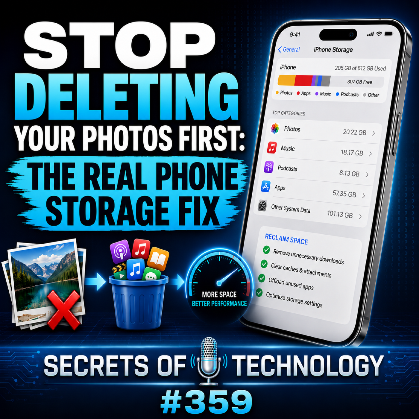 Stop Deleting Your Photos First: The Real Phone Storage Fix