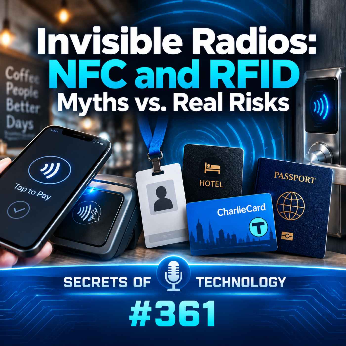 Invisible Radios: NFC and RFID Myths vs. Real Risks episode artwork