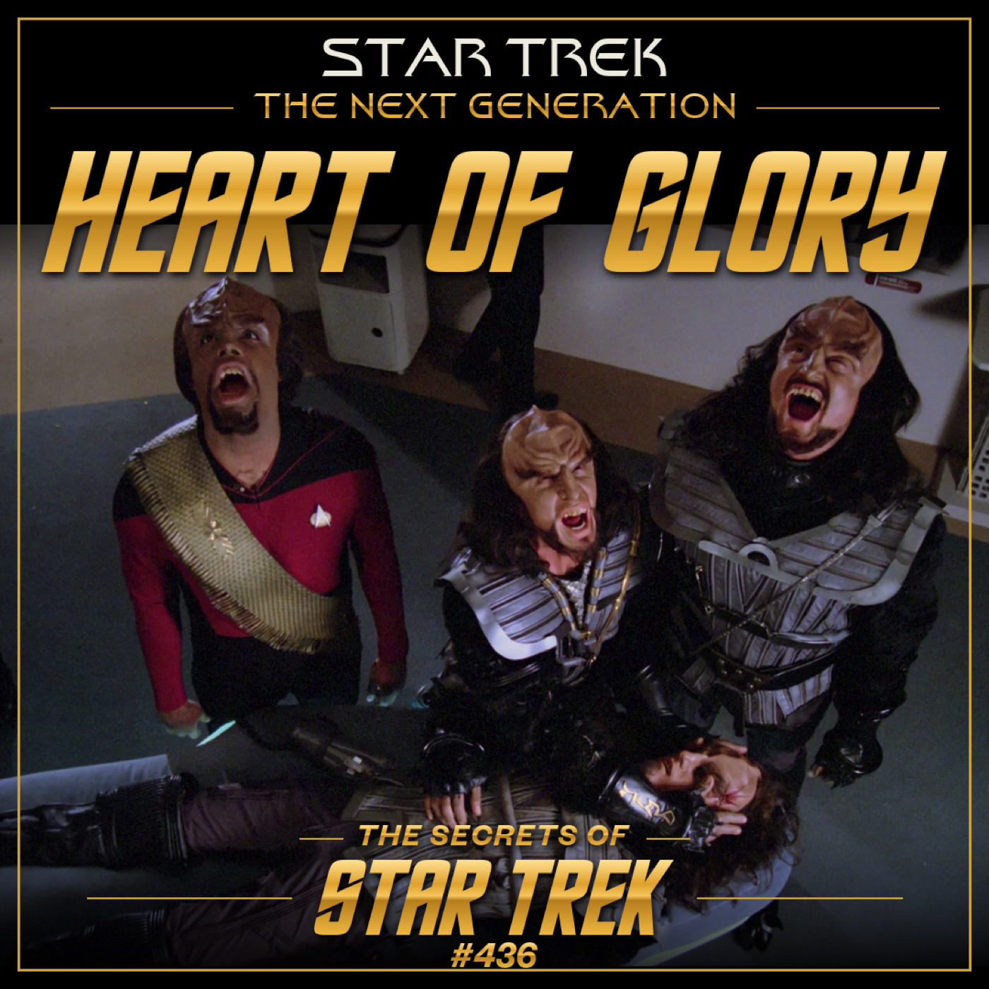 Heart of Glory (TNG) episode artwork