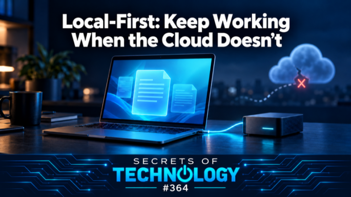 Local-First: Keep Working When the Cloud Doesn’t